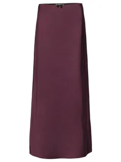 Kaffe Damen Rock KAhill in bordeaux