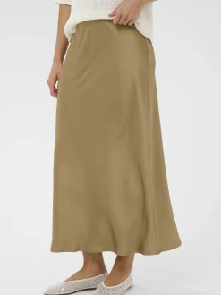 Kaffe Damen Rock KALOTTE in camel