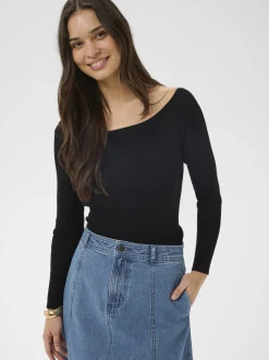 Kaffe Damen Rock KAvalena in medium stone denim