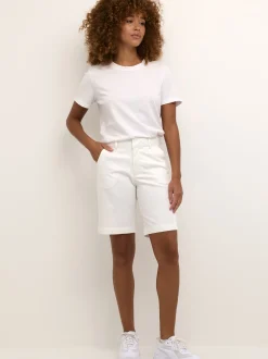 Kaffe Damen Shorts KALEA in weiß