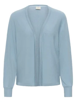 Kaffe Damen Strickjacke KAlizza in blue stone
