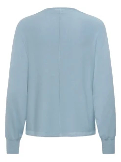 Kaffe Damen Strickjacke KAlizza in blue stone