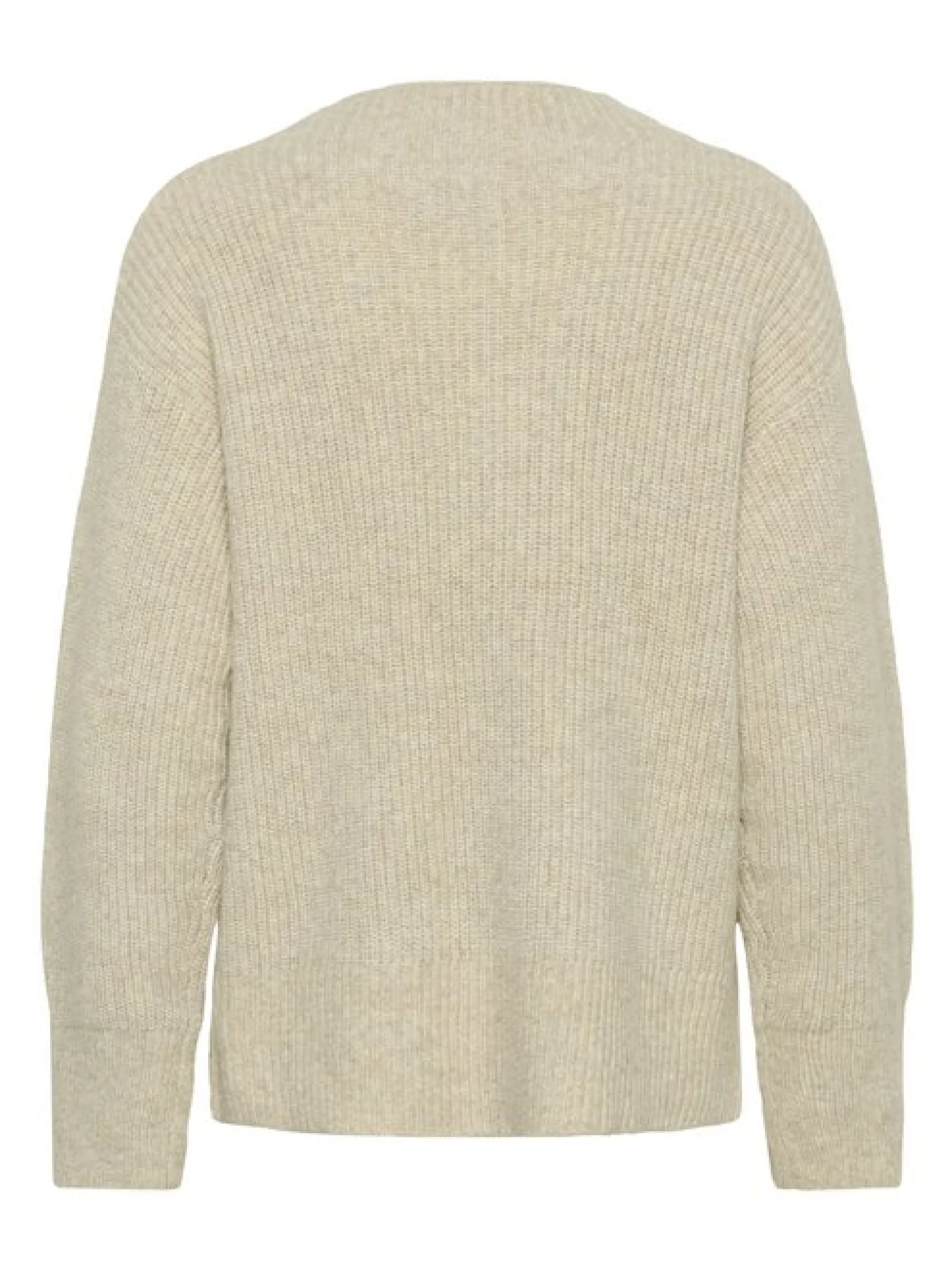 Kaffe Damen Strickpullover KAelina in kitt