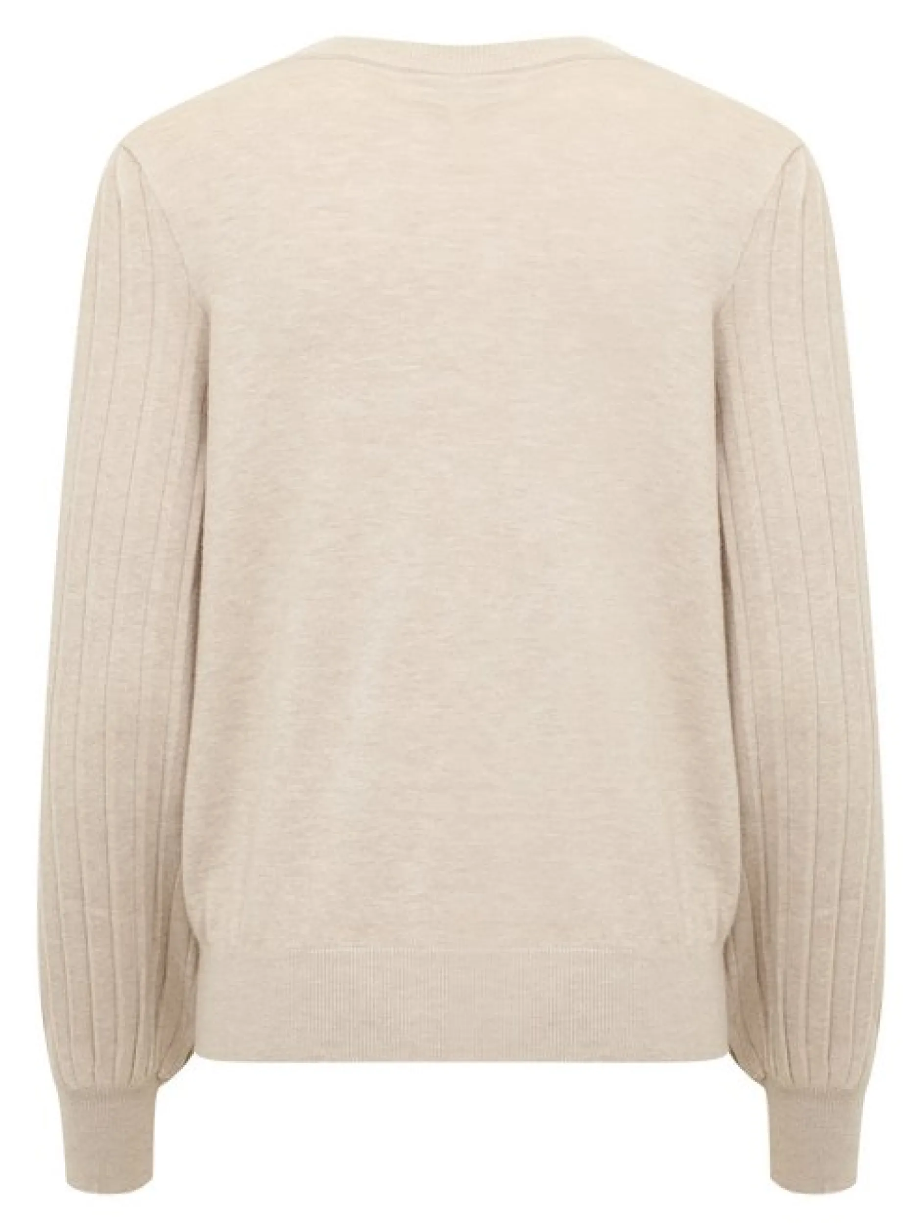Kaffe Damen Strickpullover KAlone in sand