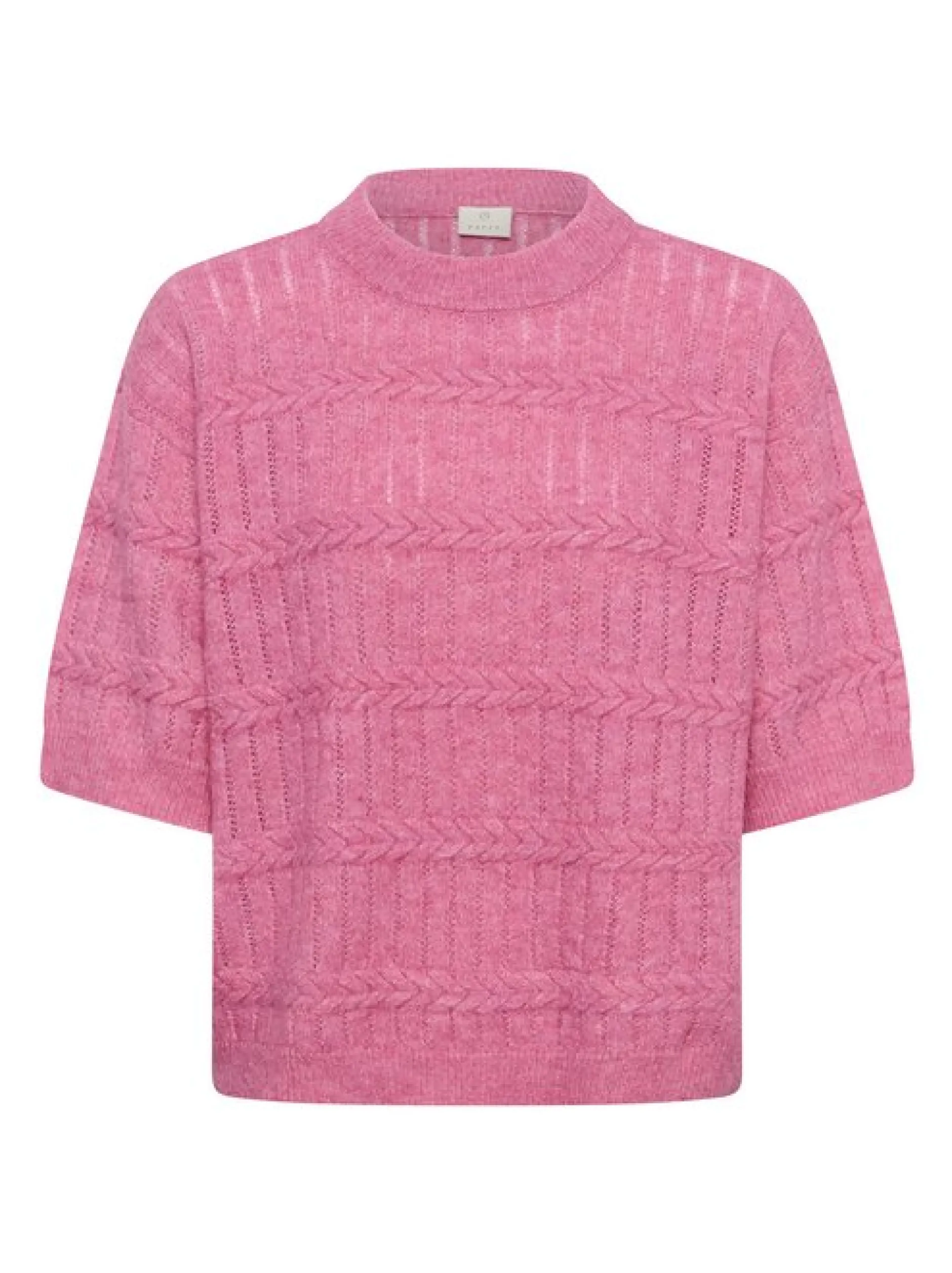 Kaffe Damen Strickpullover KAmonia in pink