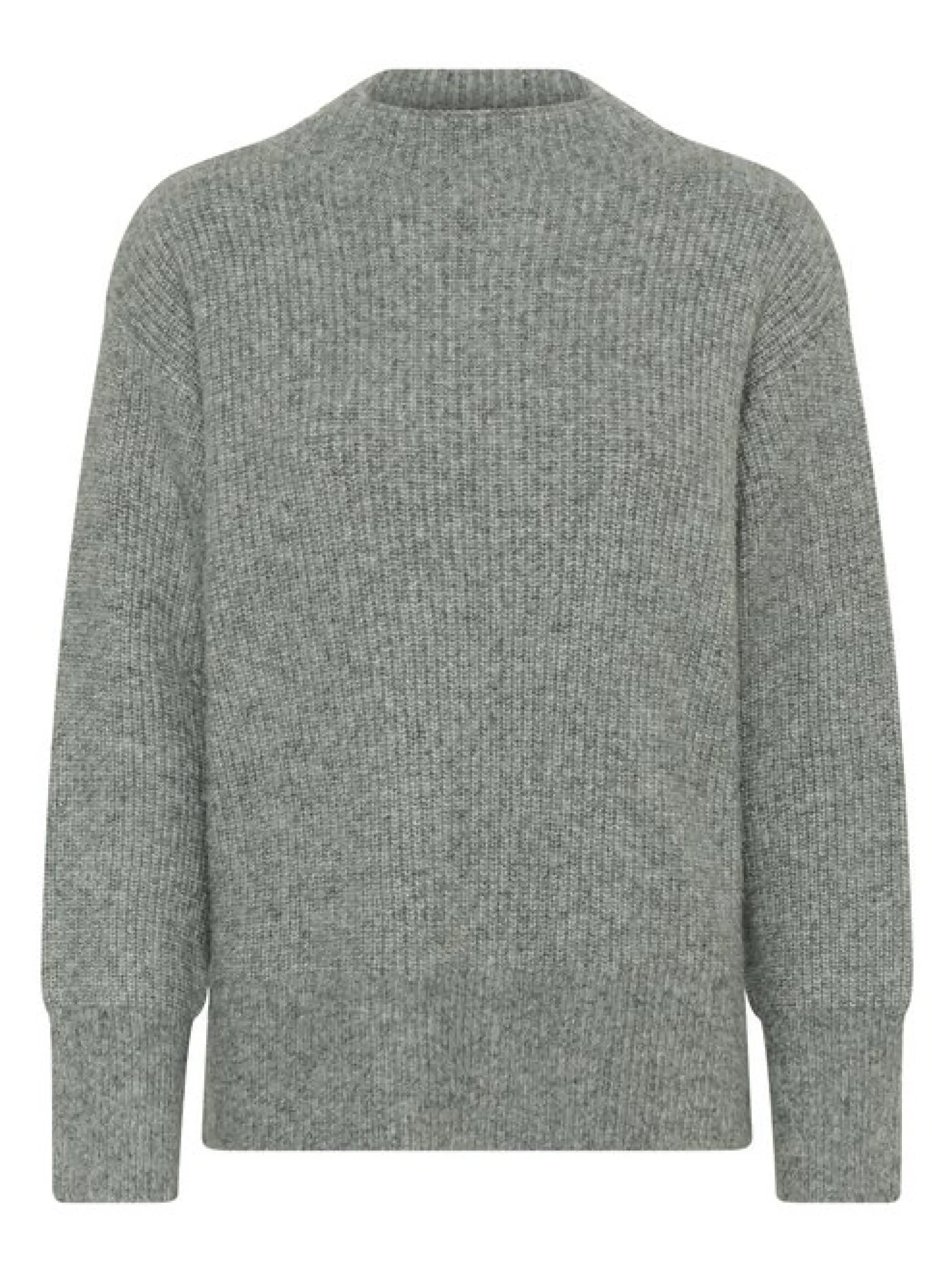 Kaffe Damen Strickpullover KAelina in grau