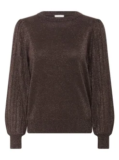 Kaffe Damen Strickpullover KAregina in mocca