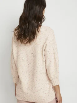 Kaffe Damen Strickpullover KApaige in beige