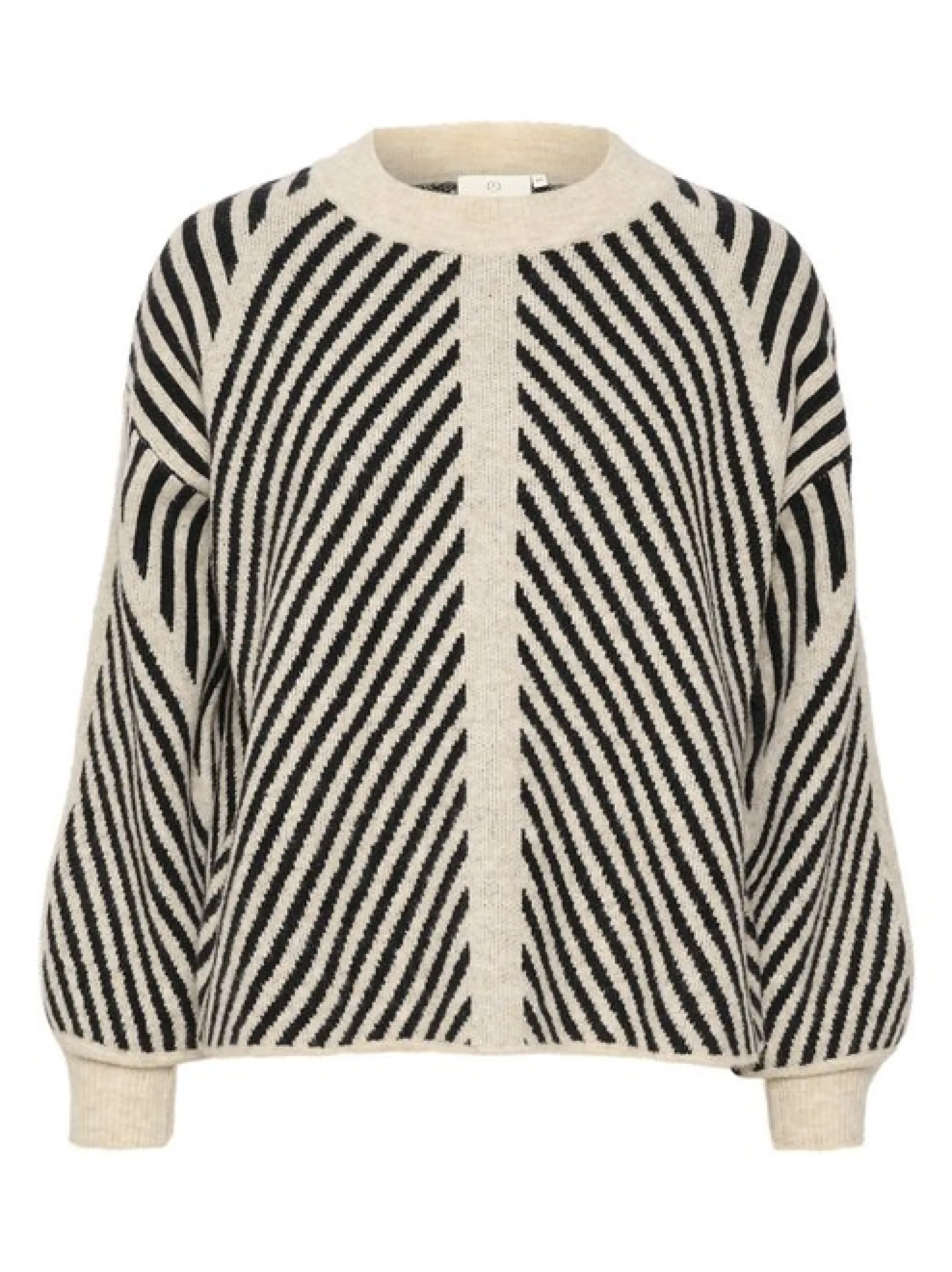 Kaffe Damen Strickpullover KAvera in beige