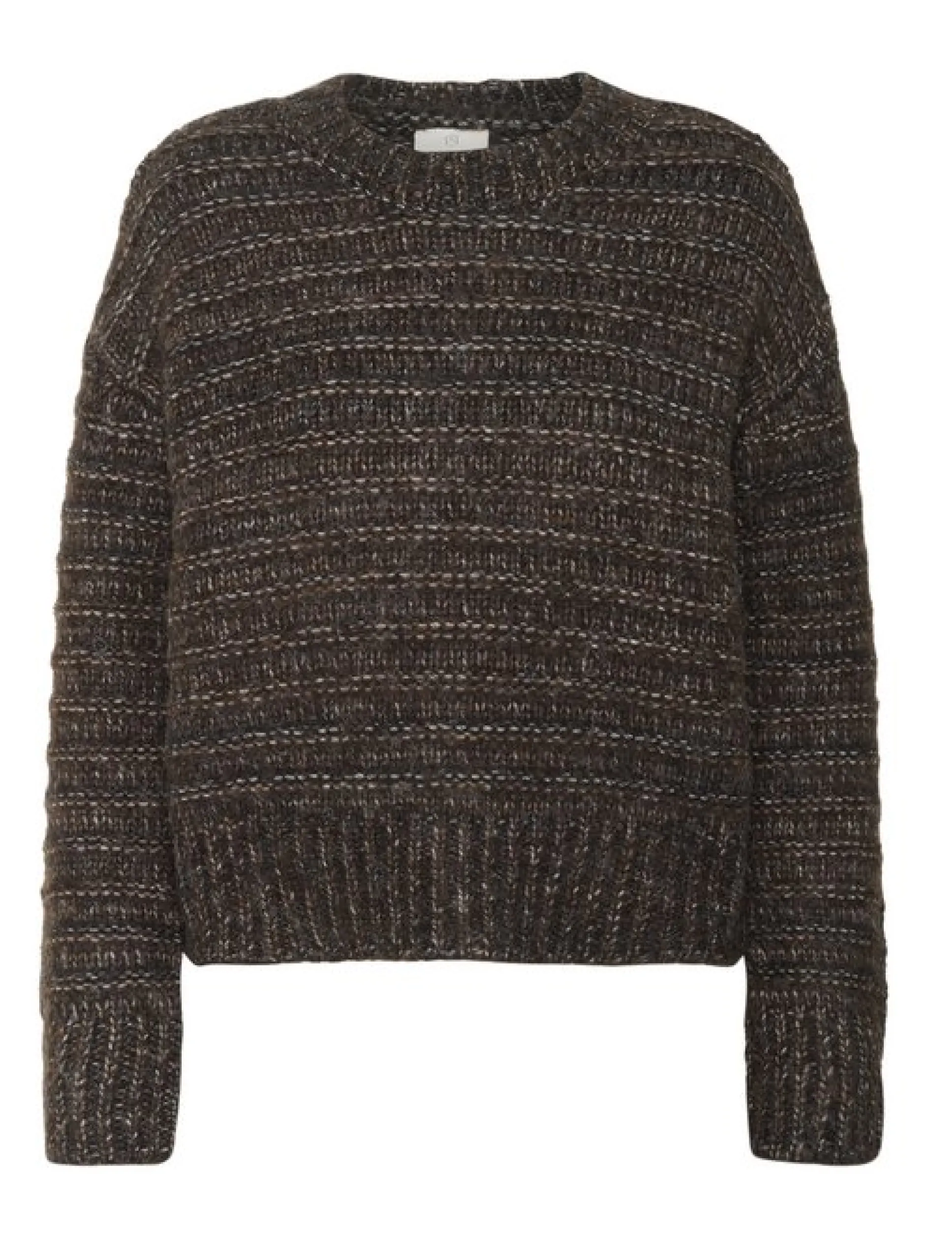 Kaffe Damen Strickpullover KAmarena in mocca