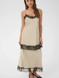 Kaffe Damen Top KAhill in beige