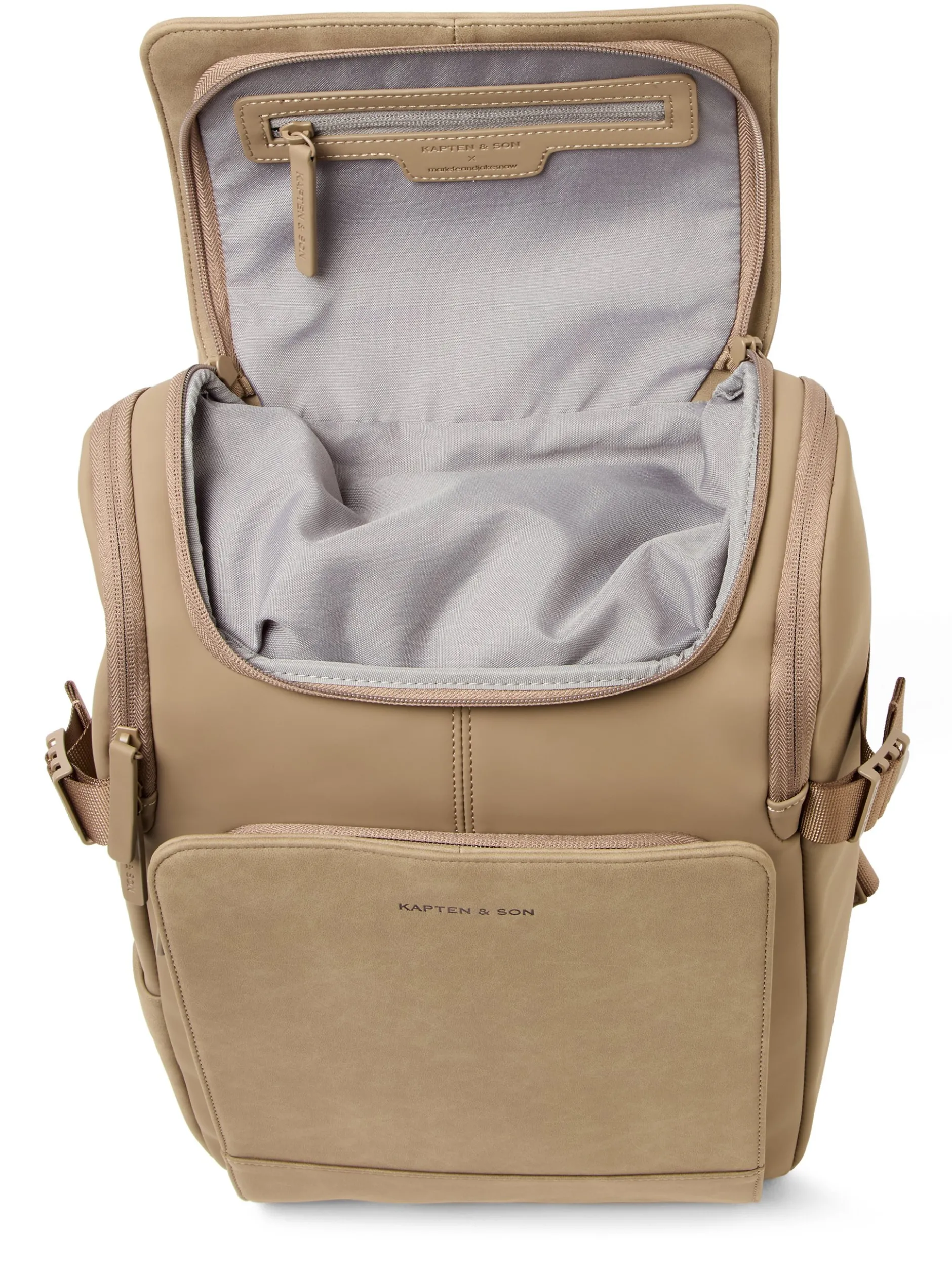 Kapten & Son Damen Rucksack - Bali Medium in taupe