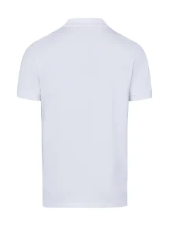 KARL LAGERFELD Herren Poloshirt in weiß - Ärmel: kurzarm