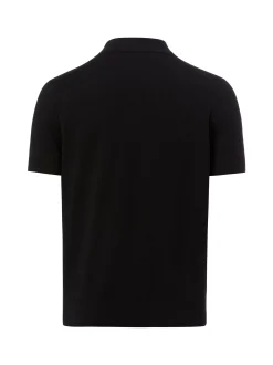 KARL LAGERFELD Herren Poloshirt in schwarz