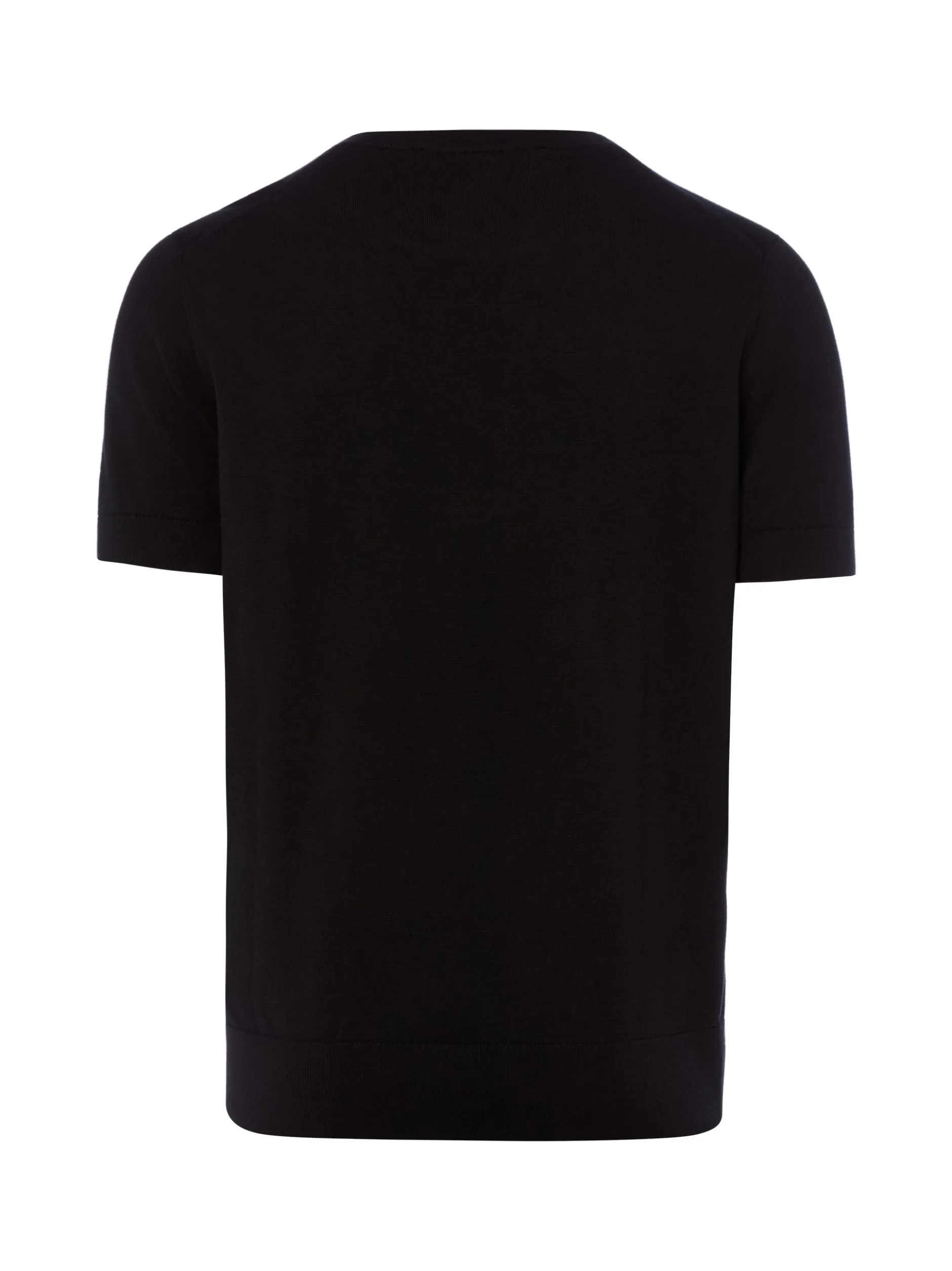 KARL LAGERFELD Herren Strickshirt in schwarz
