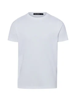 KARL LAGERFELD Herren T-Shirt im 2er-Pack in weiß