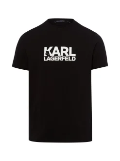 KARL LAGERFELD Herren T-Shirt in schwarz weiß