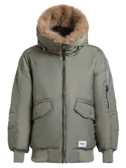 Khujo Damen Bomberjacke - Cela in grün