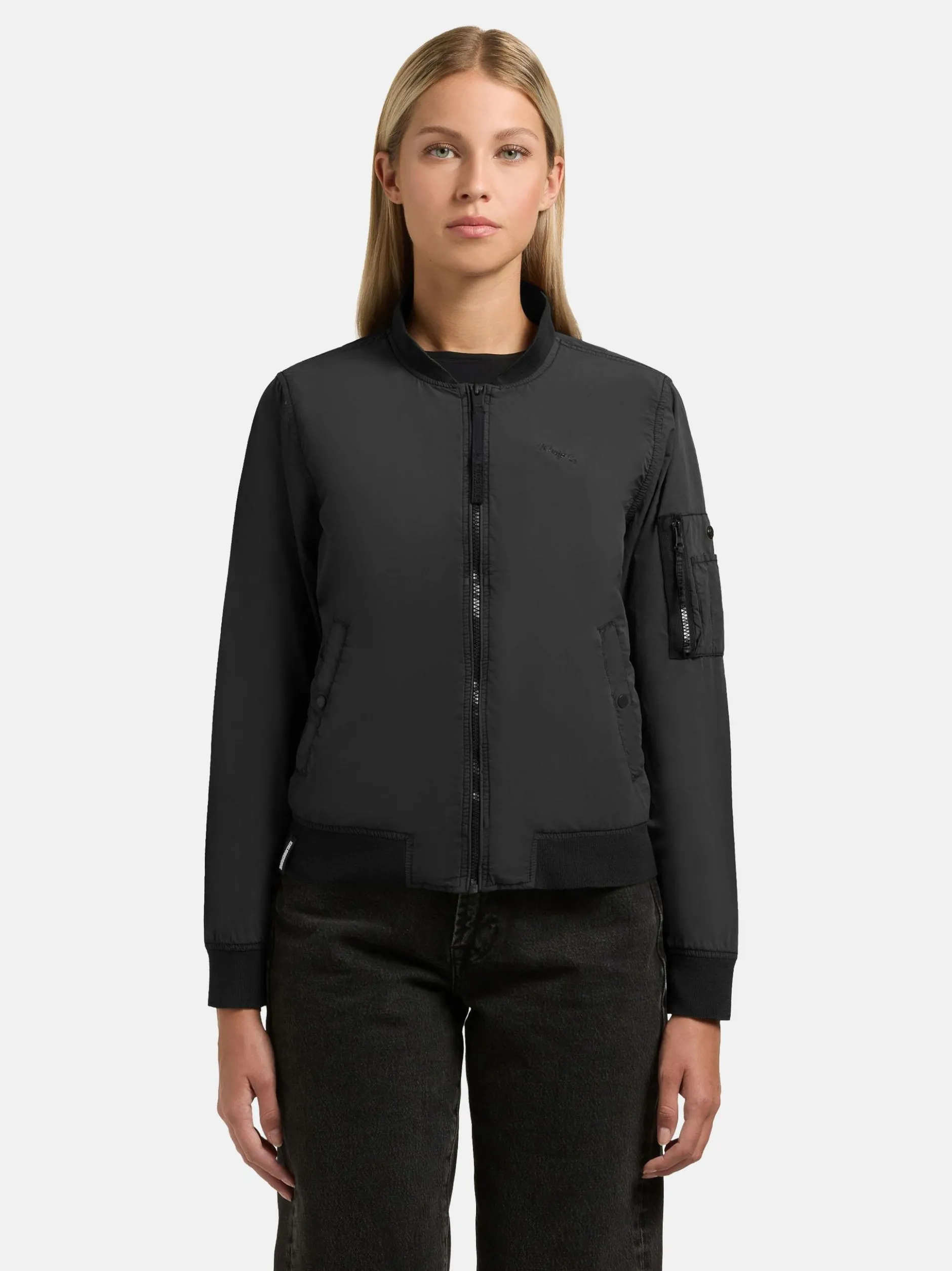 Khujo Damen Bomberjacke - Denz in schwarz