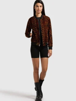 Khujo Damen Collegejacke - Ruby in schwarz