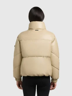 Khujo Damen Outdoorjacke - Khalia in beige