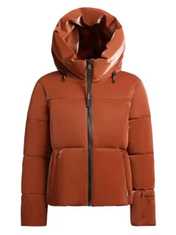 Khujo Damen Steppjacke - Audrey Shiny in terra