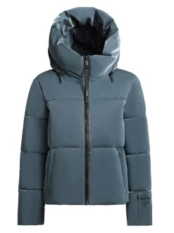 Khujo Damen Steppjacke - Audrey Shiny in blau