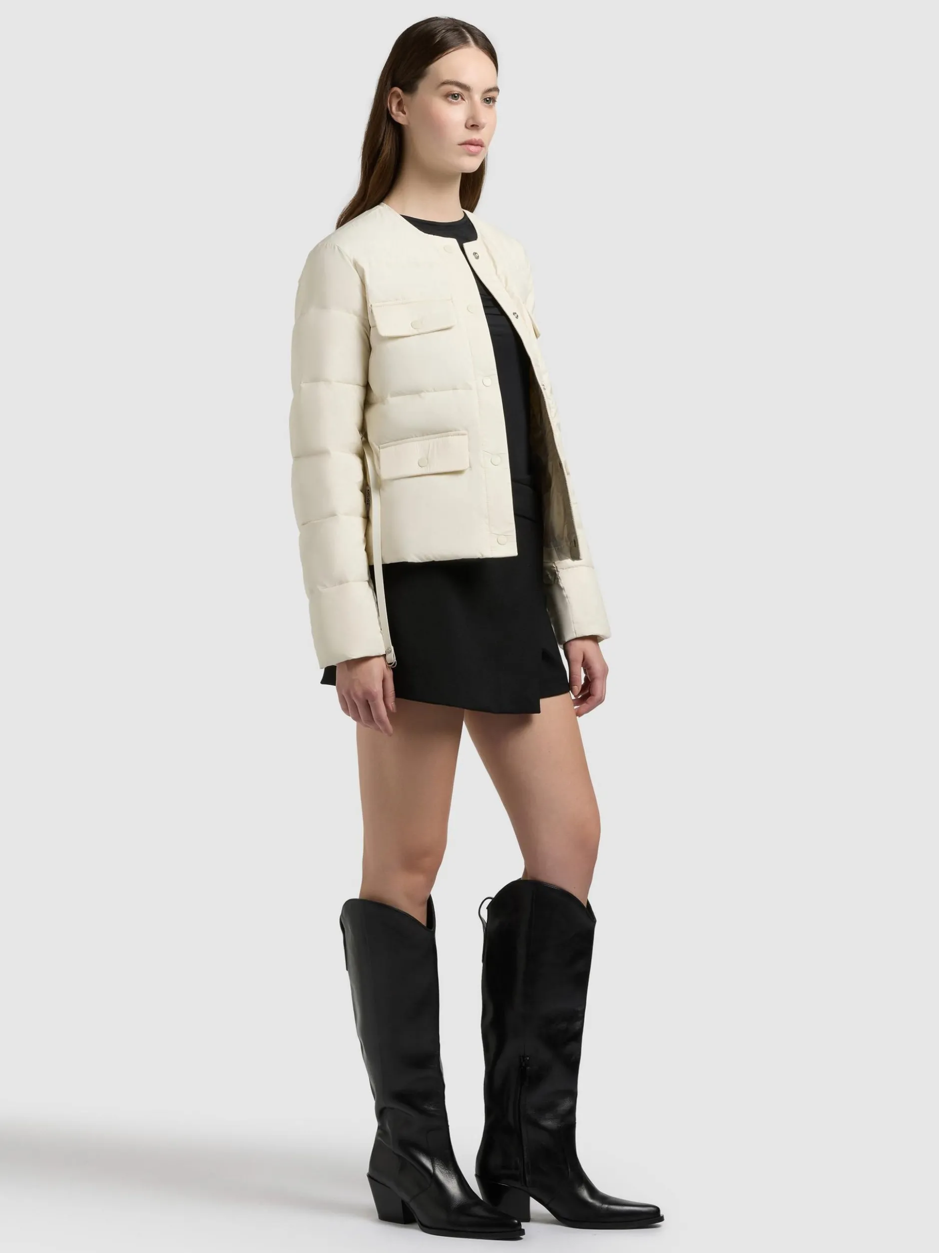 Khujo Damen Steppjacke - Cinnia in sand