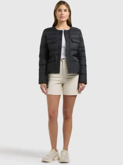 Khujo Damen Steppjacke - Cinnia in schwarz