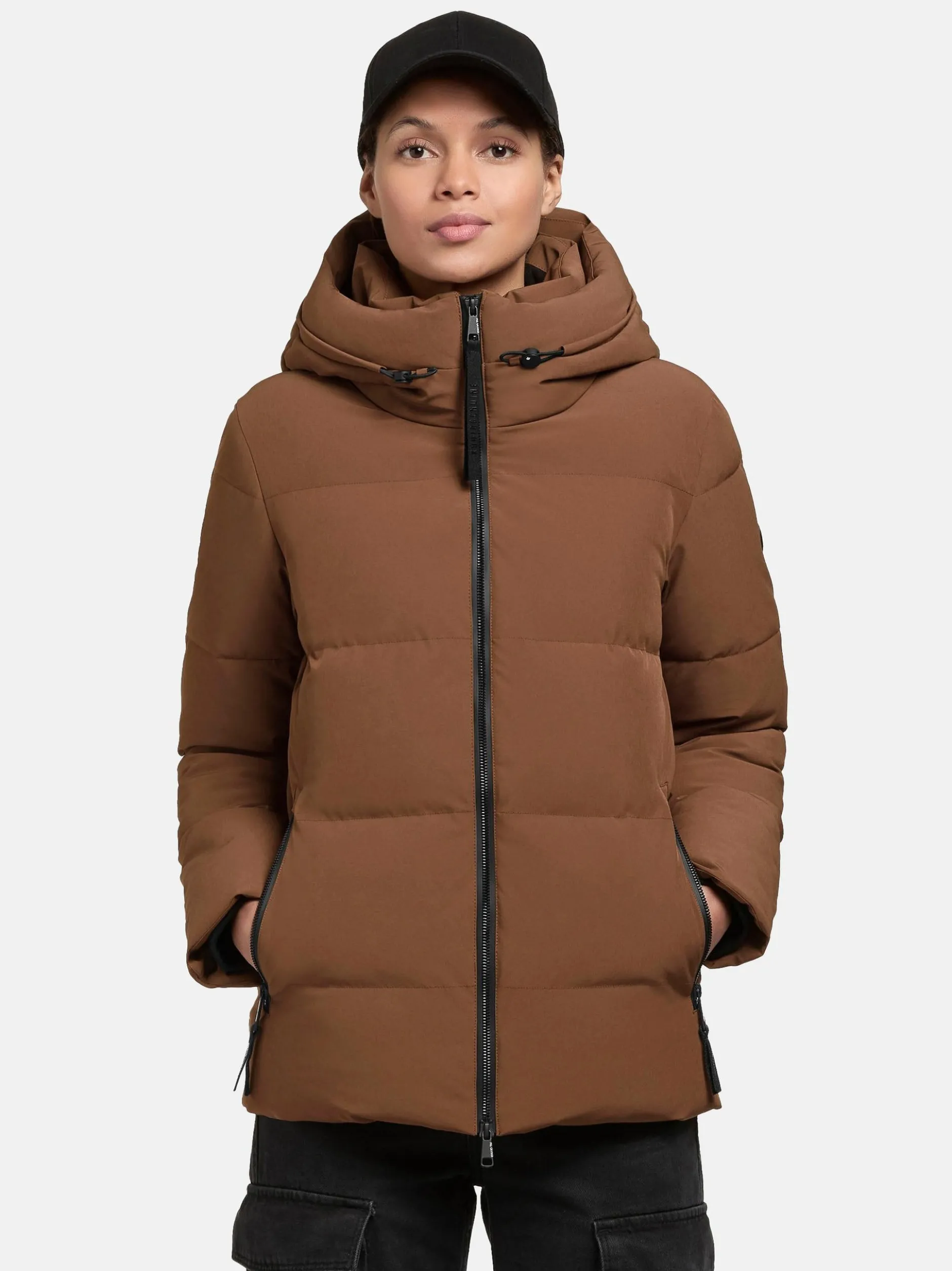 Khujo Damen Steppjacke - Fanc2-YM in braun