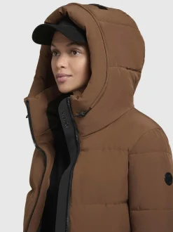 Khujo Damen Steppjacke - Fanc2-YM in braun