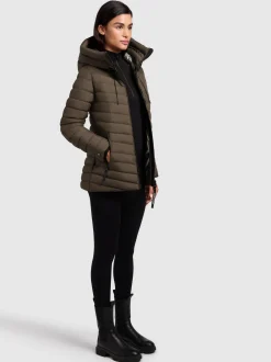 Khujo Damen Steppjacke - Pace-YM in grün
