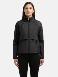 Khujo Damen Windbreaker - Olia in schwarz