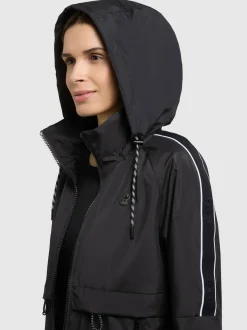 Khujo Damen Windbreaker - Olia in schwarz