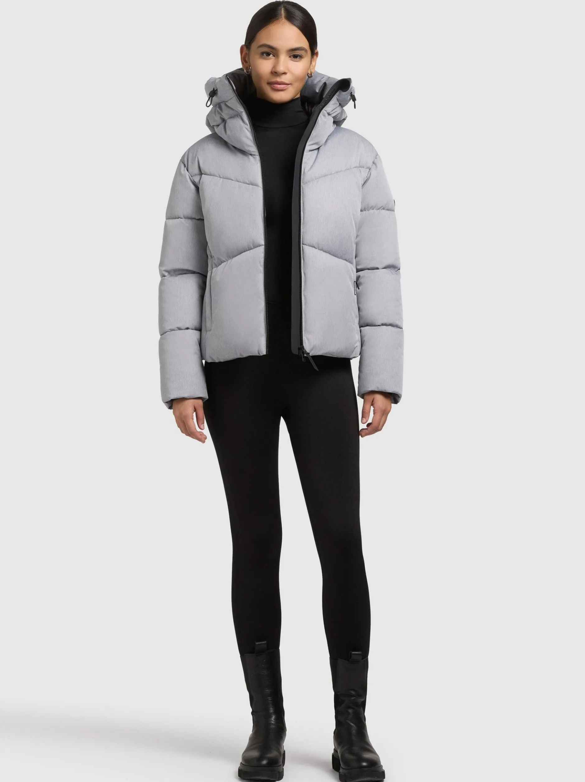 Khujo Damen Winterjacke - Milly in grau