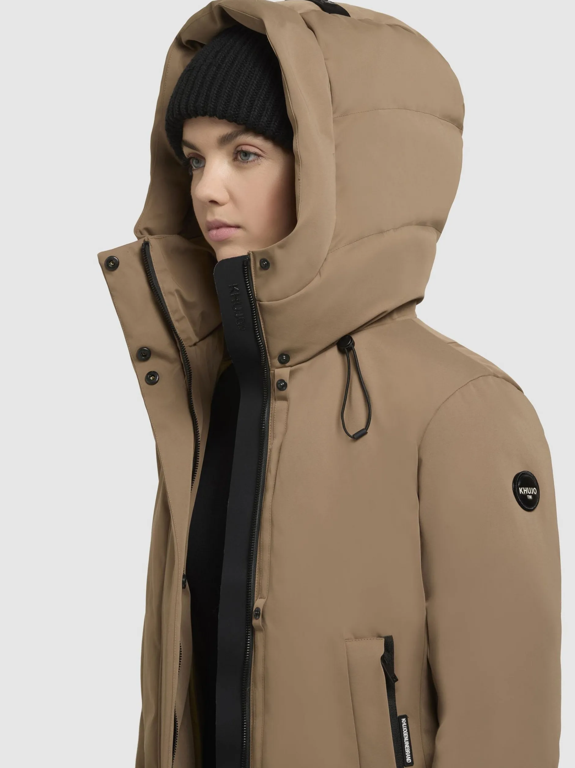Khujo Damen Winterjacke - Palla-YM in camel