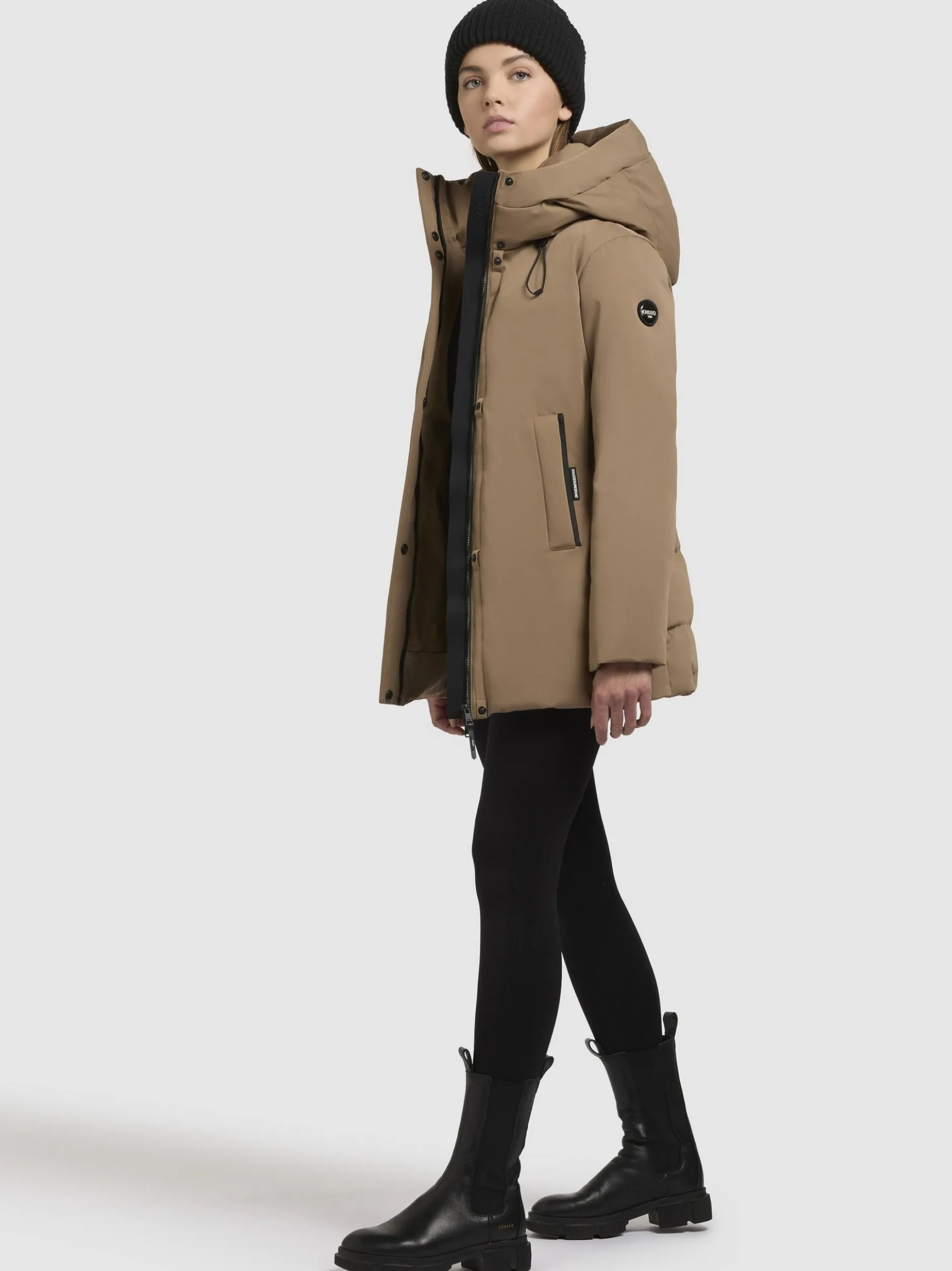 Khujo Damen Winterjacke - Palla-YM in camel