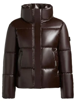 Khujo Damen Winterjacke - Rinja2 Shiny in purple
