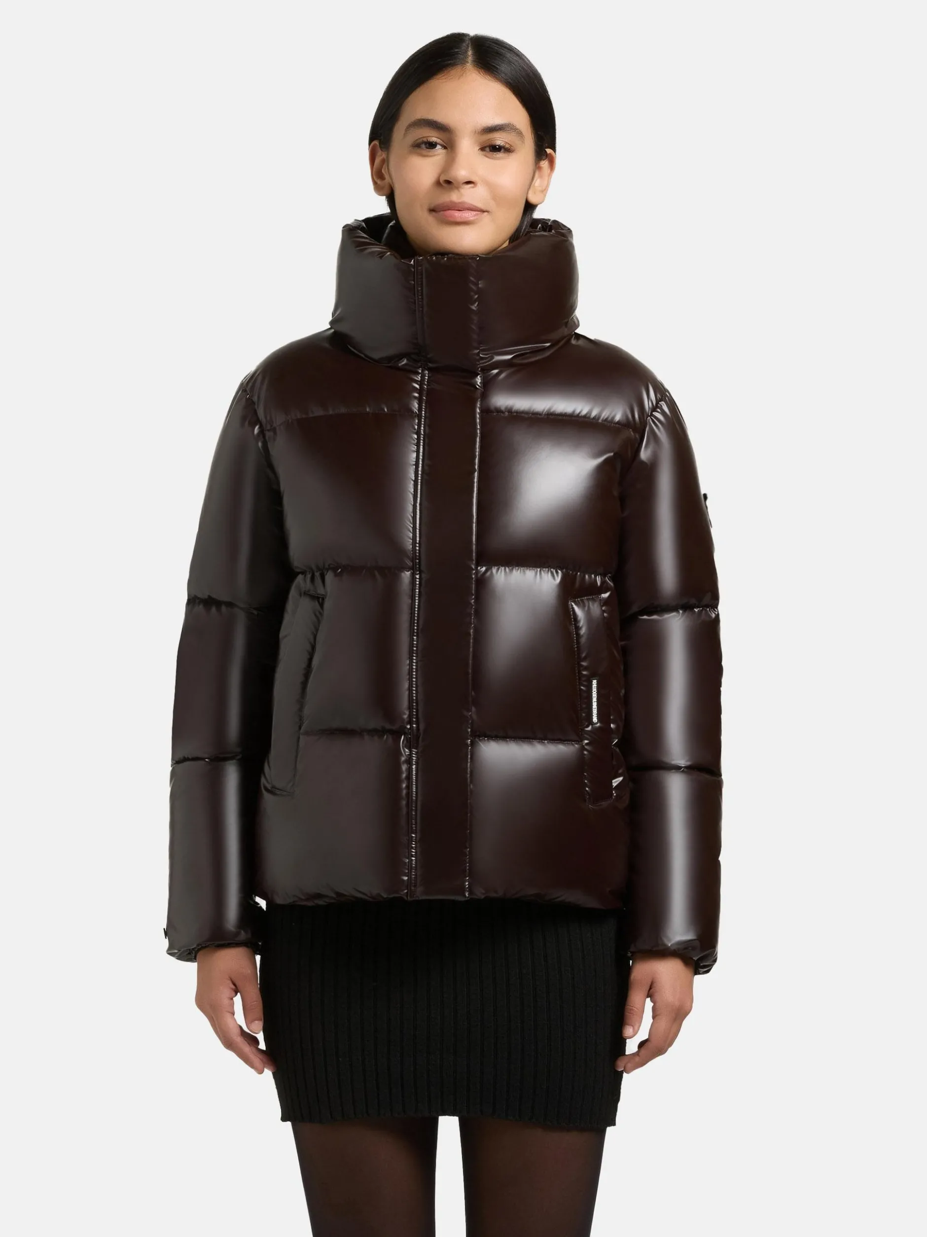 Khujo Damen Winterjacke - Rinja2 Shiny in purple