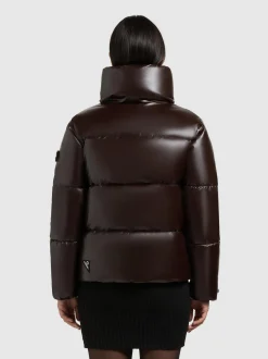 Khujo Damen Winterjacke - Rinja2 Shiny in purple