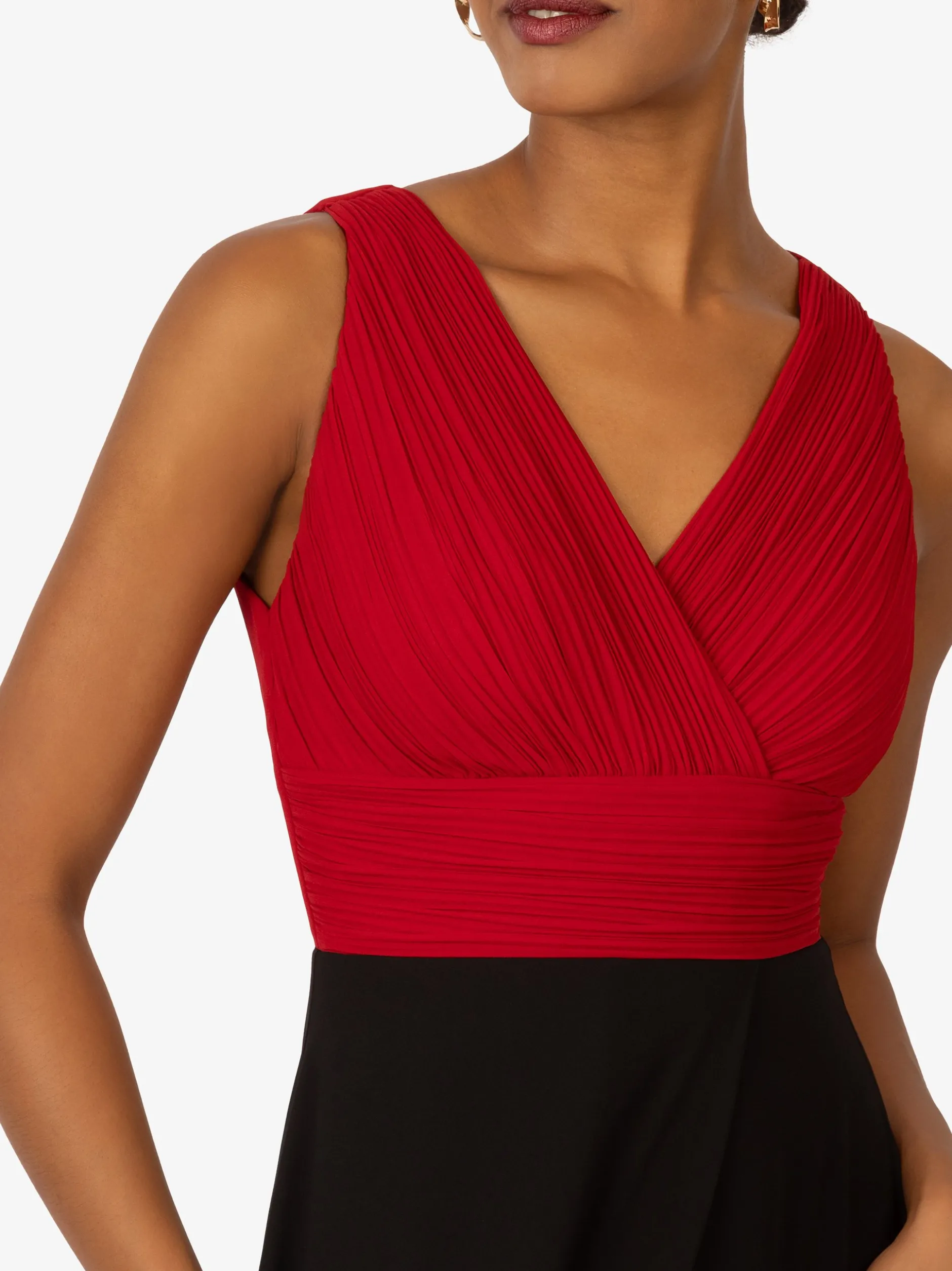 Kraimod Damen Abendkleid in bordeaux - Länge: lang