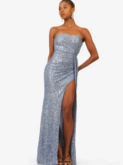 Kraimod Damen Abendkleid in blau - Länge: lang
