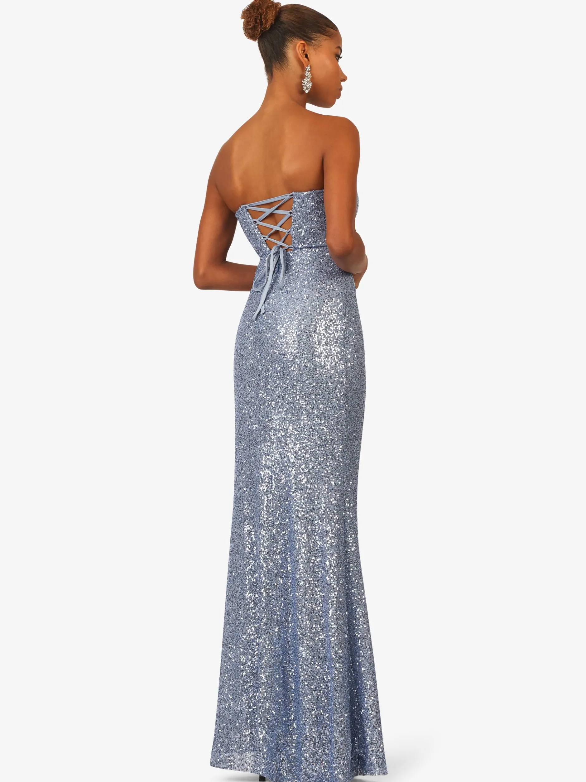 Kraimod Damen Abendkleid in blau - Länge: lang