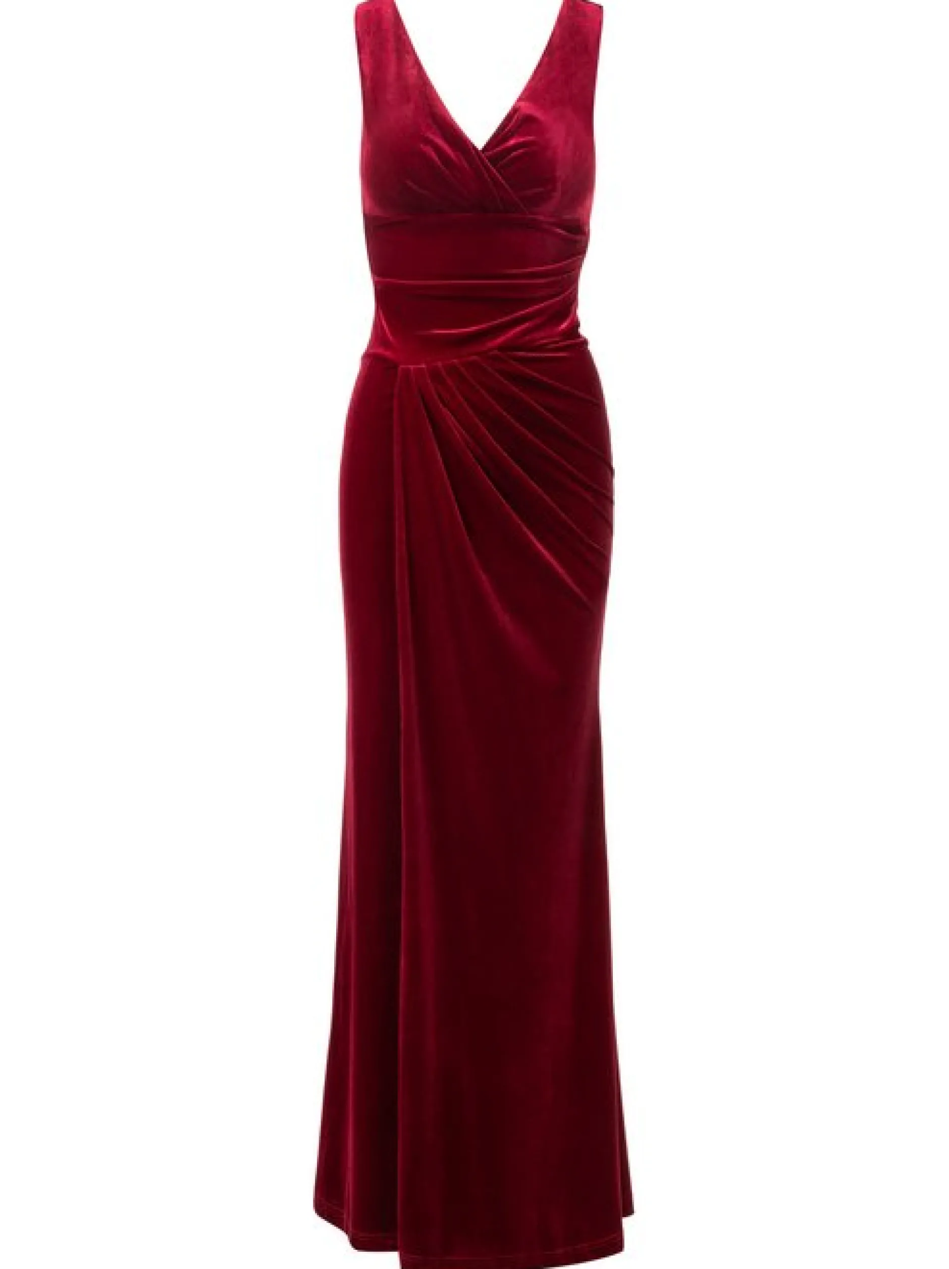 Kraimod Damen Abendkleid in bordeaux - Länge: lang