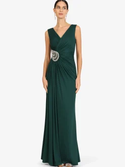 Kraimod Damen Abendkleid in grün - Länge: lang