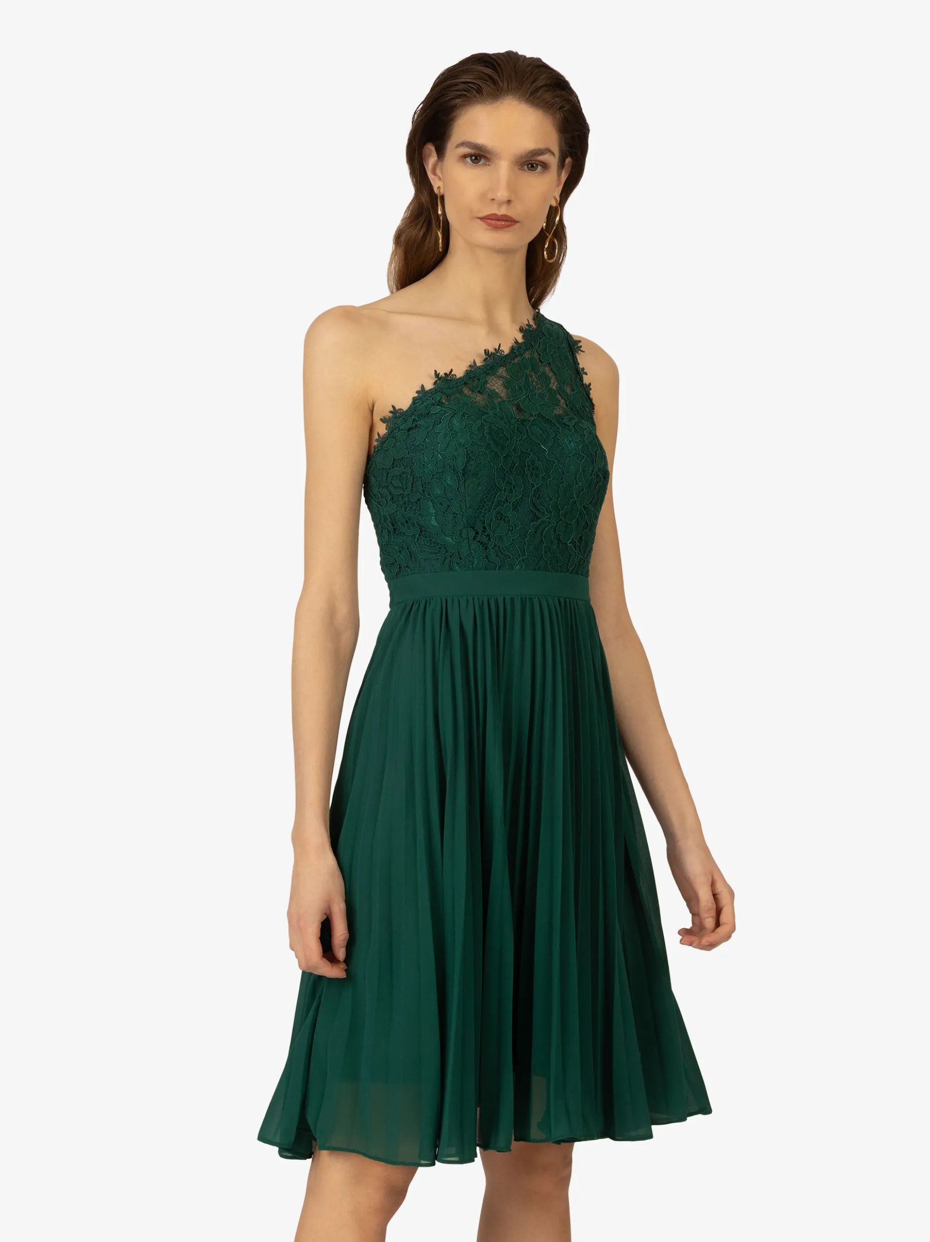 Kraimod Damen Abendkleid in grün - Länge: mittel