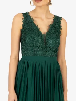 Kraimod Damen Abendkleid in grün - Länge: lang