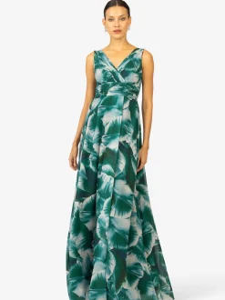 Kraimod Damen Abendkleid in grün - Länge: lang