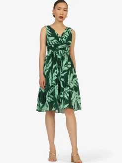 Kraimod Damen Abendkleid in grün - Länge: mittel