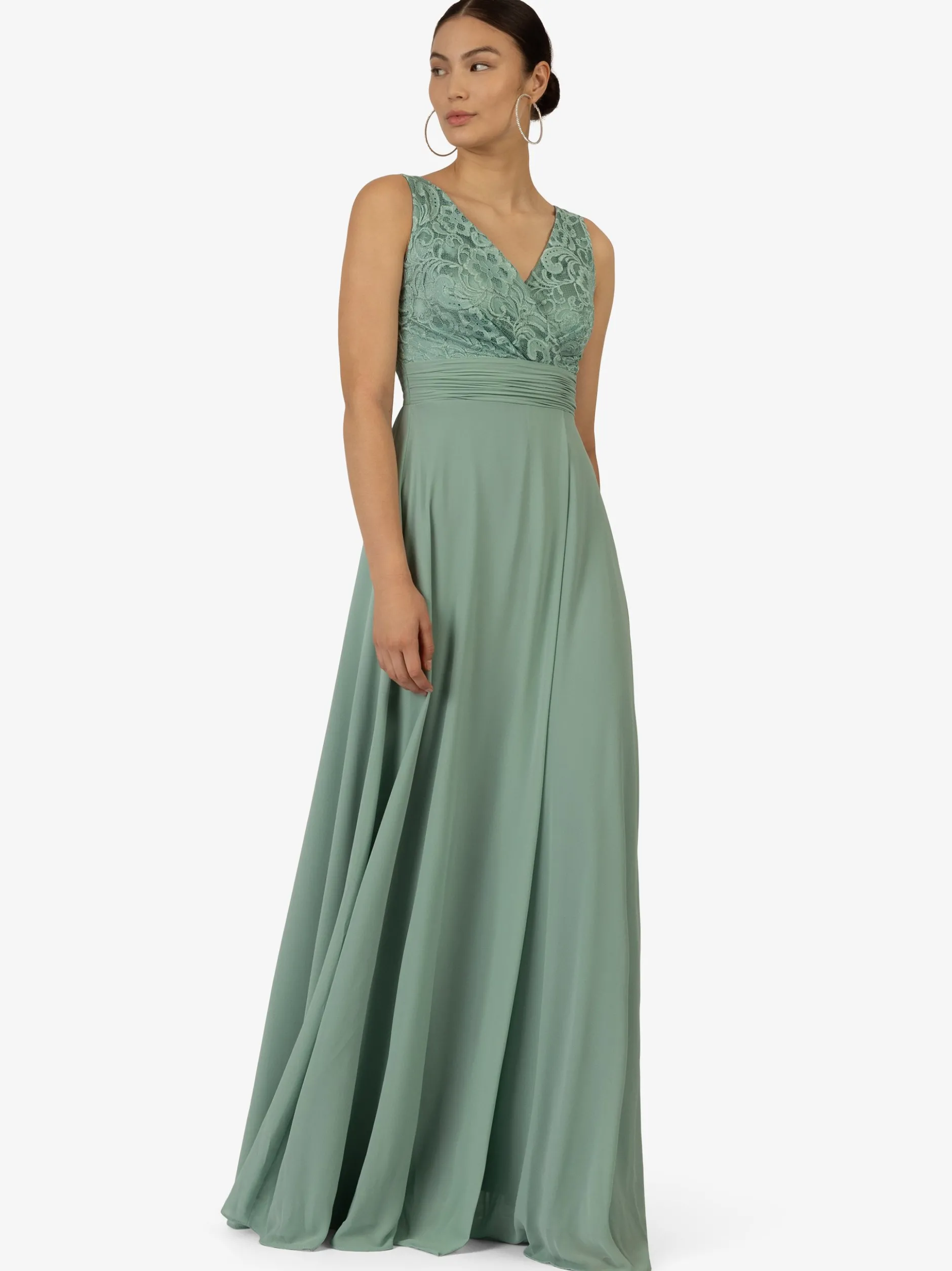 Kraimod Damen Abendkleid in grün - Länge: lang